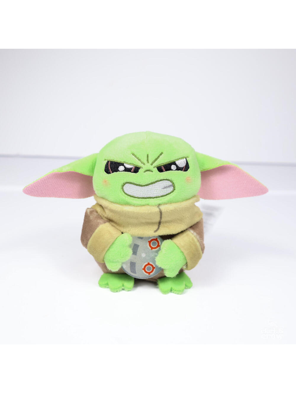 Disney Parks Star Wars Grogu Mystery Plush  Angry Face Holding Thermal Detonator